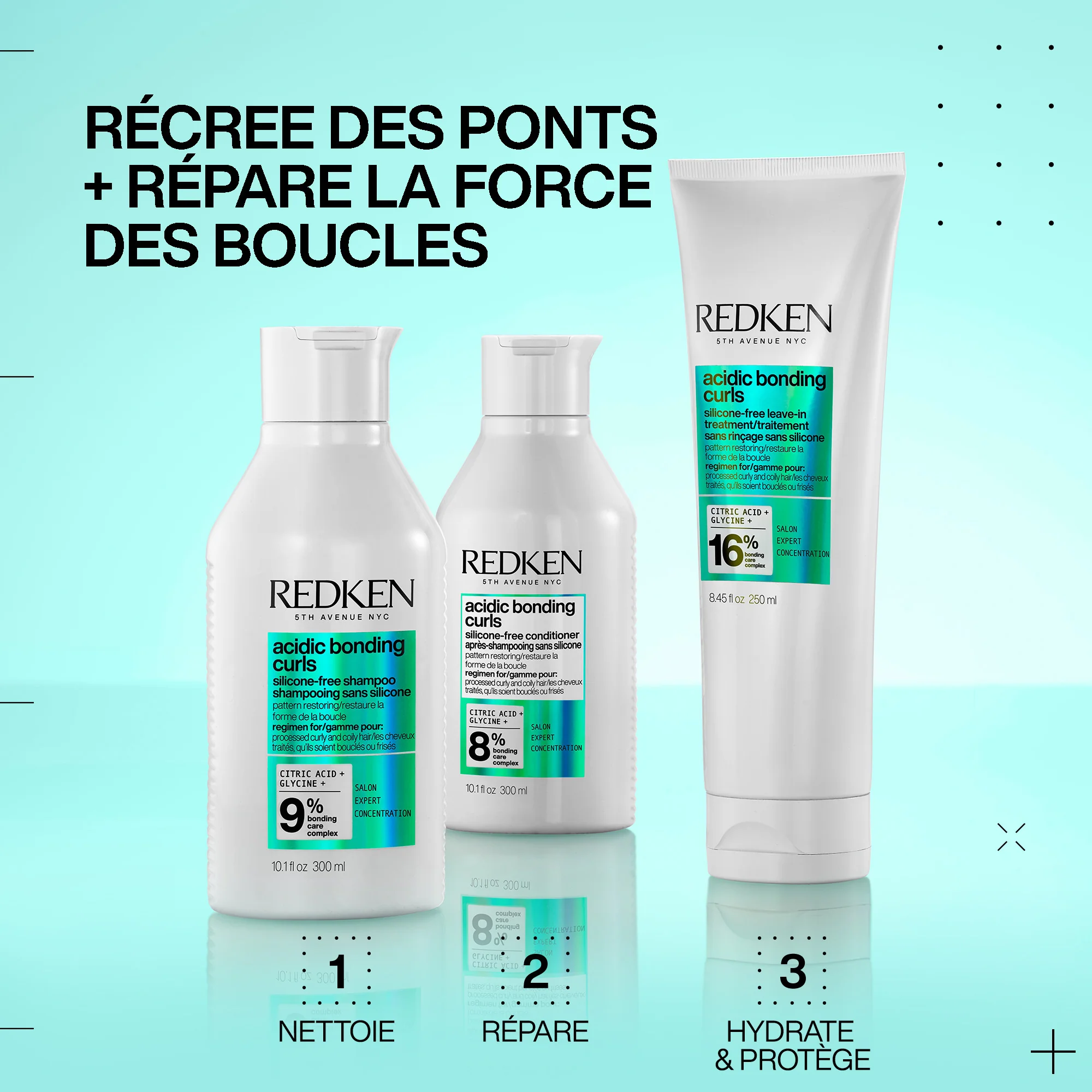 Après-Shampoing Acidic Bonding Curls Redken 300 ML - Image 5