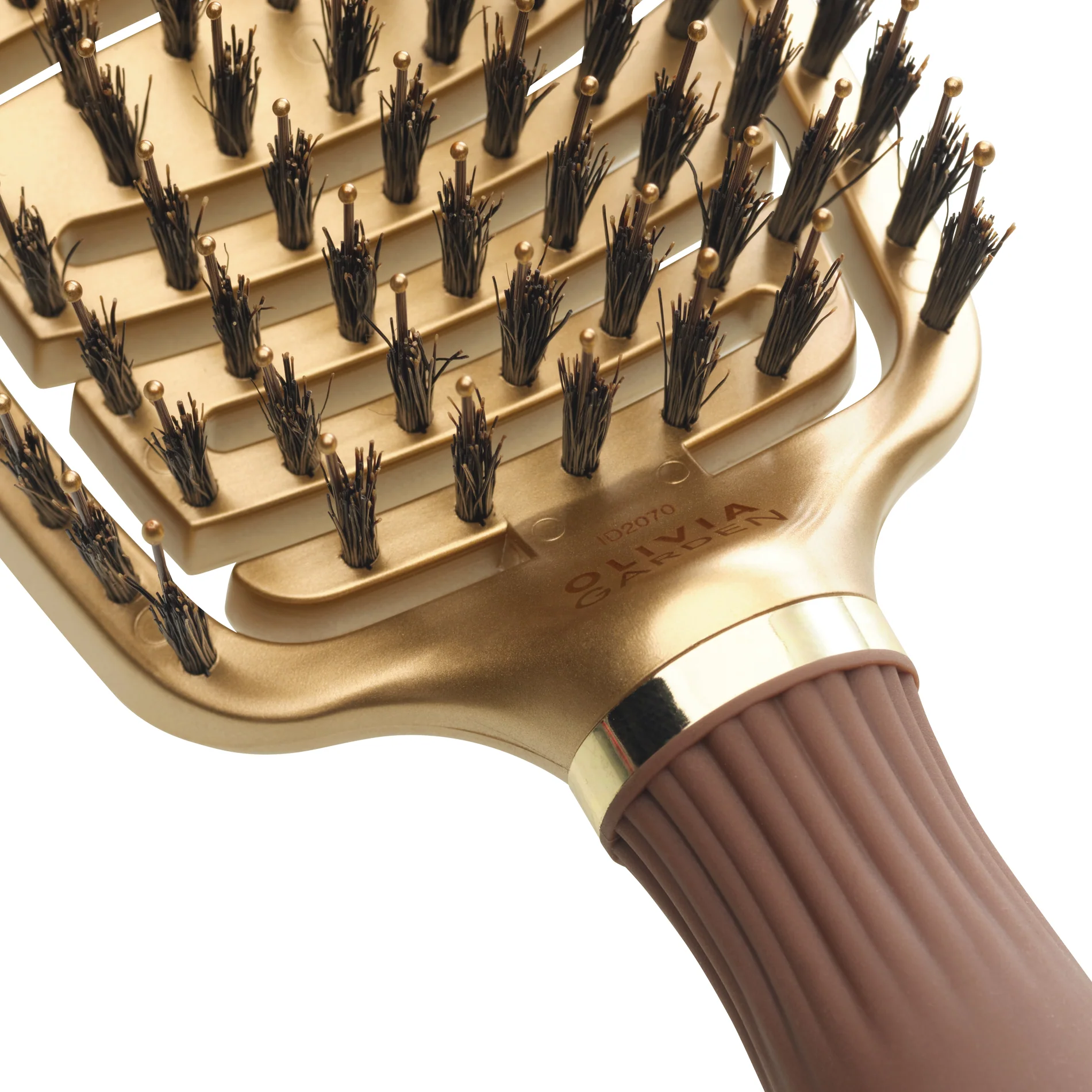 Brosse DĂ©mĂȘlante Olivia Garden Expert Care Flex Nylon + Sanglier - Image 3