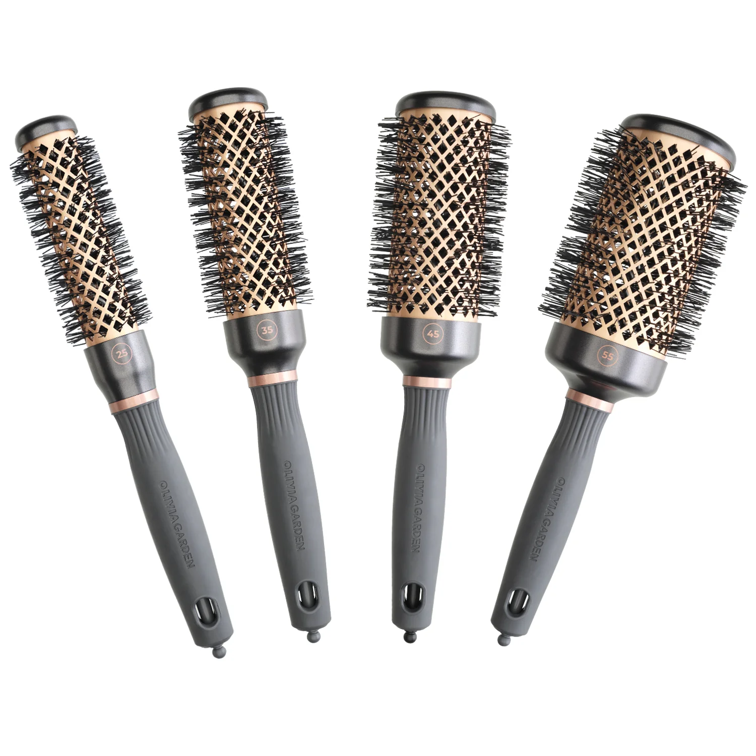Brosses rondes Olivia Garden Expert Blowout Heat (Pack)