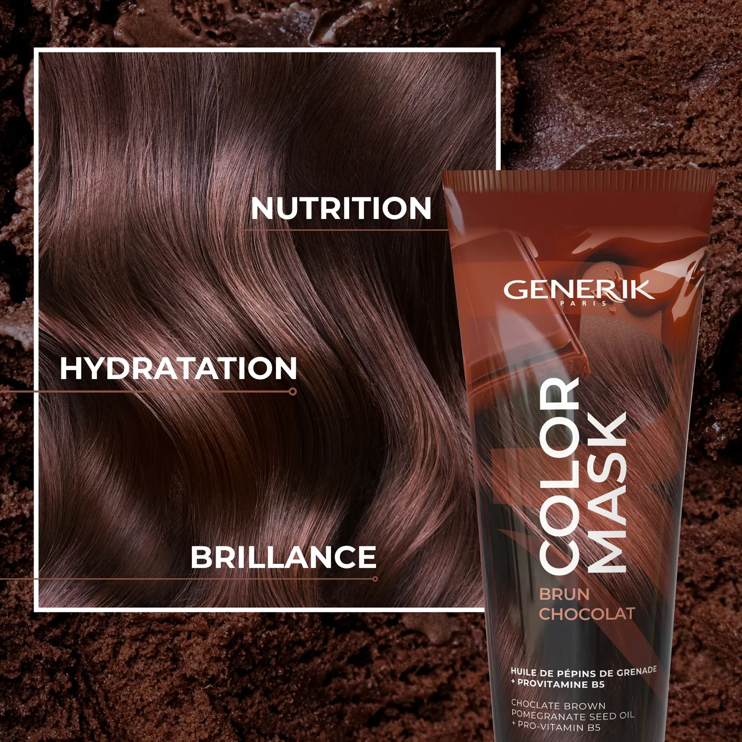 Color Mask Brun Chocolat Generik 200 ML - Image 2