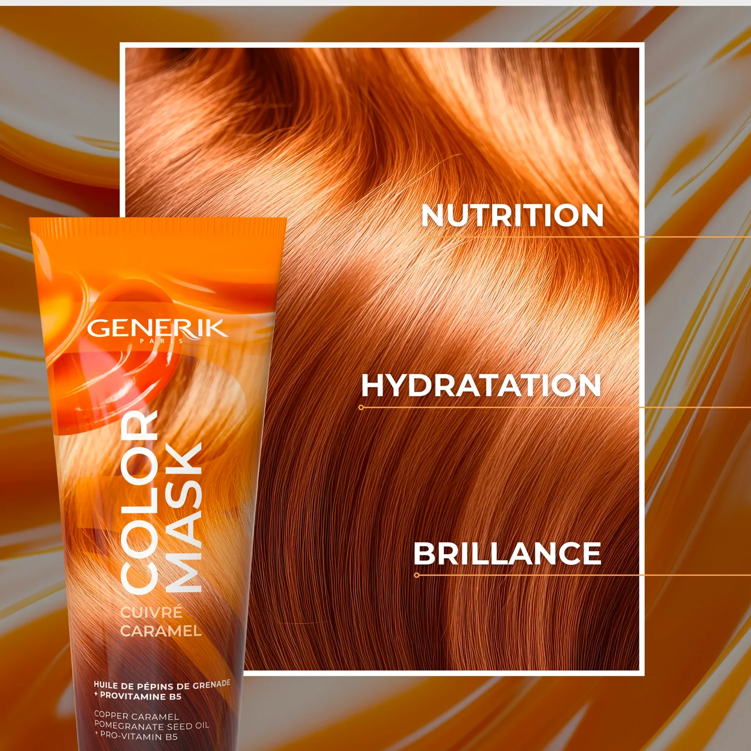 Color Mask Cuivré Caramel Generik 200 ML - Image 2