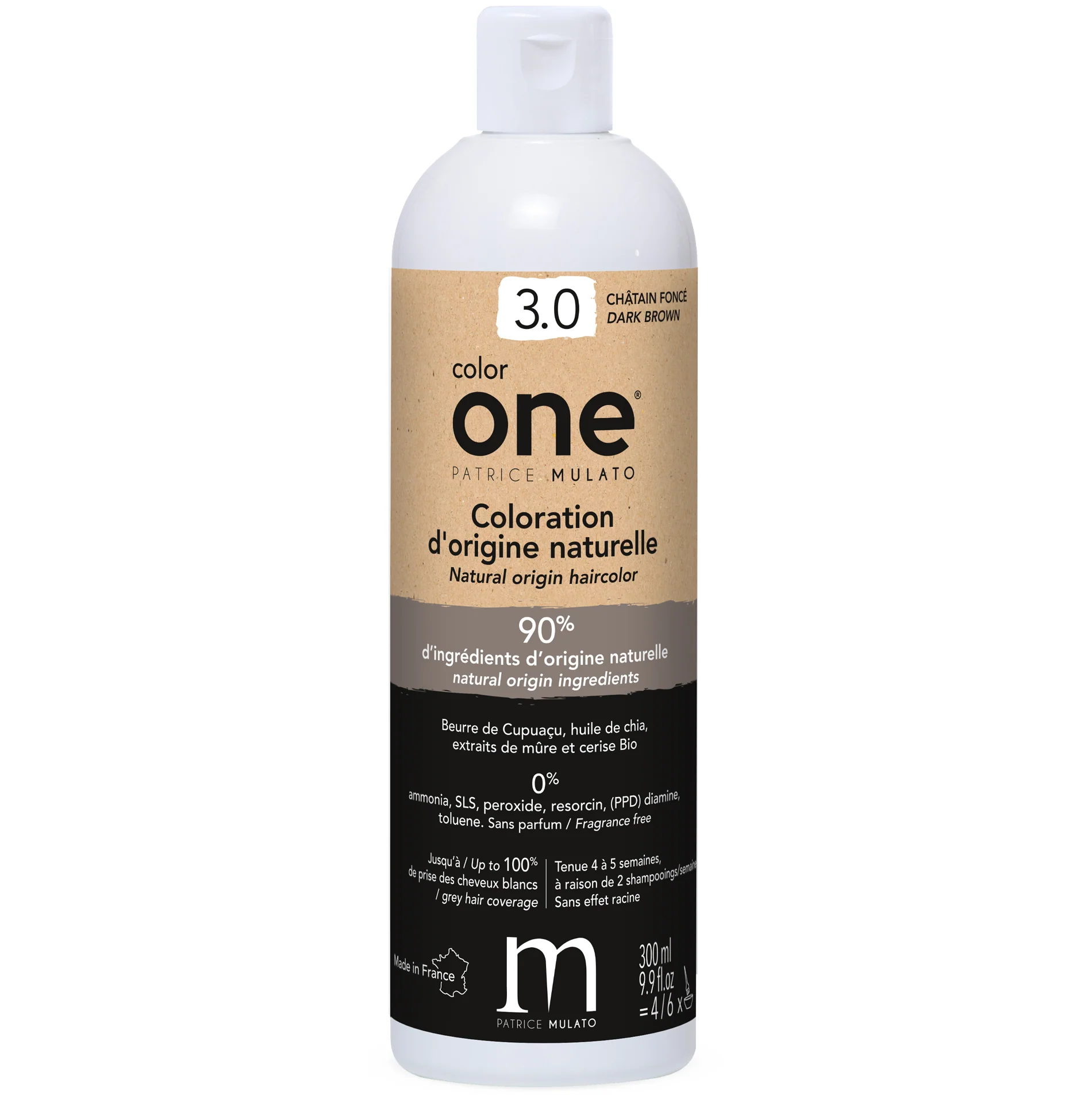Coloration Naturelle 3.0 CHĂTAIN FONCĂ Color One Mulato 300 ML