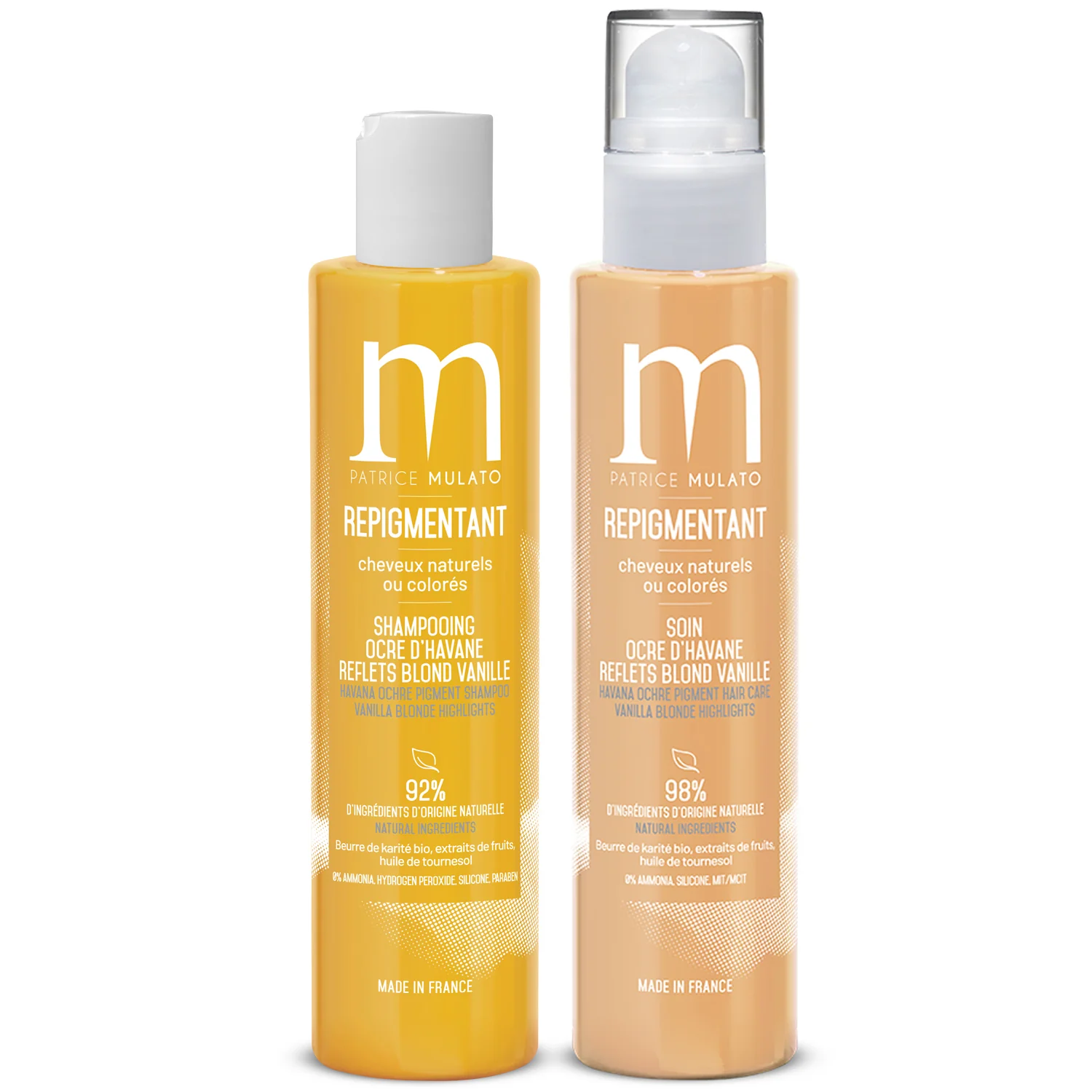 Duo Shampoing & Soin Repigmentant Ocre D'Havane Mulato