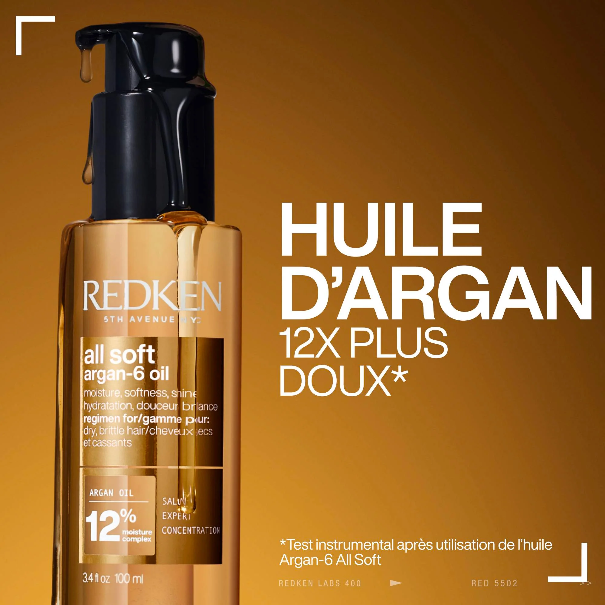 Huile d'Argan All Soft Redken 100 ML - Image 3