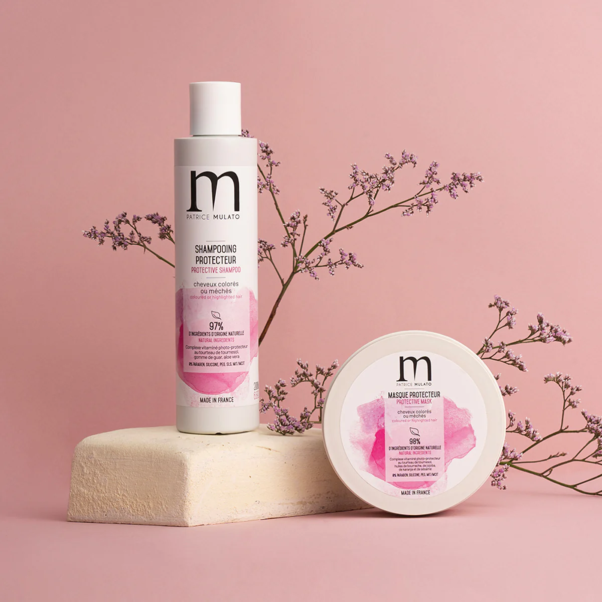 Masque Cheveux Colorés/Méchés Mulato 500 ML - Image 2