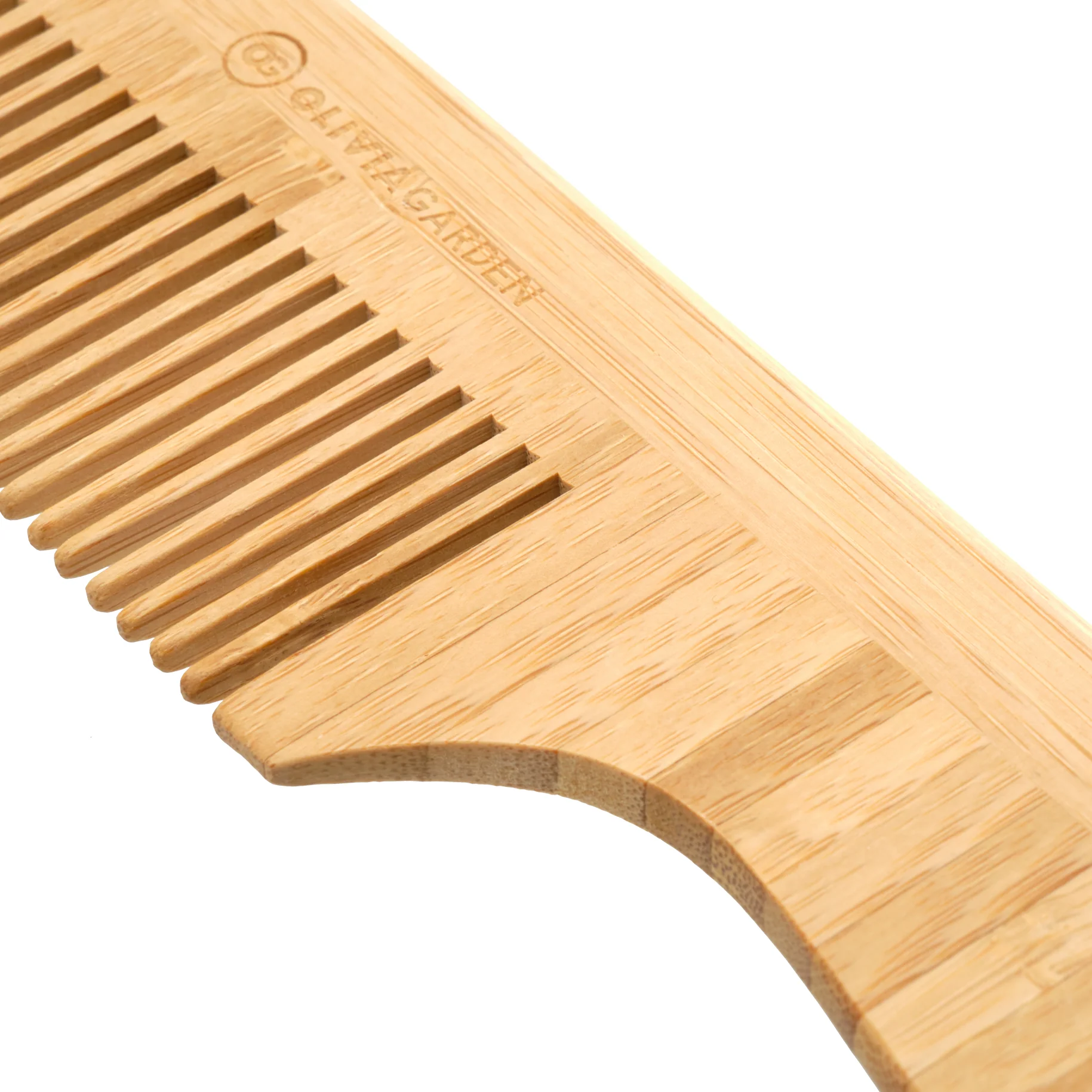 Peigne Avec Manche Bamboo Touch Cheveux Épais Olivia Garden - Image 2