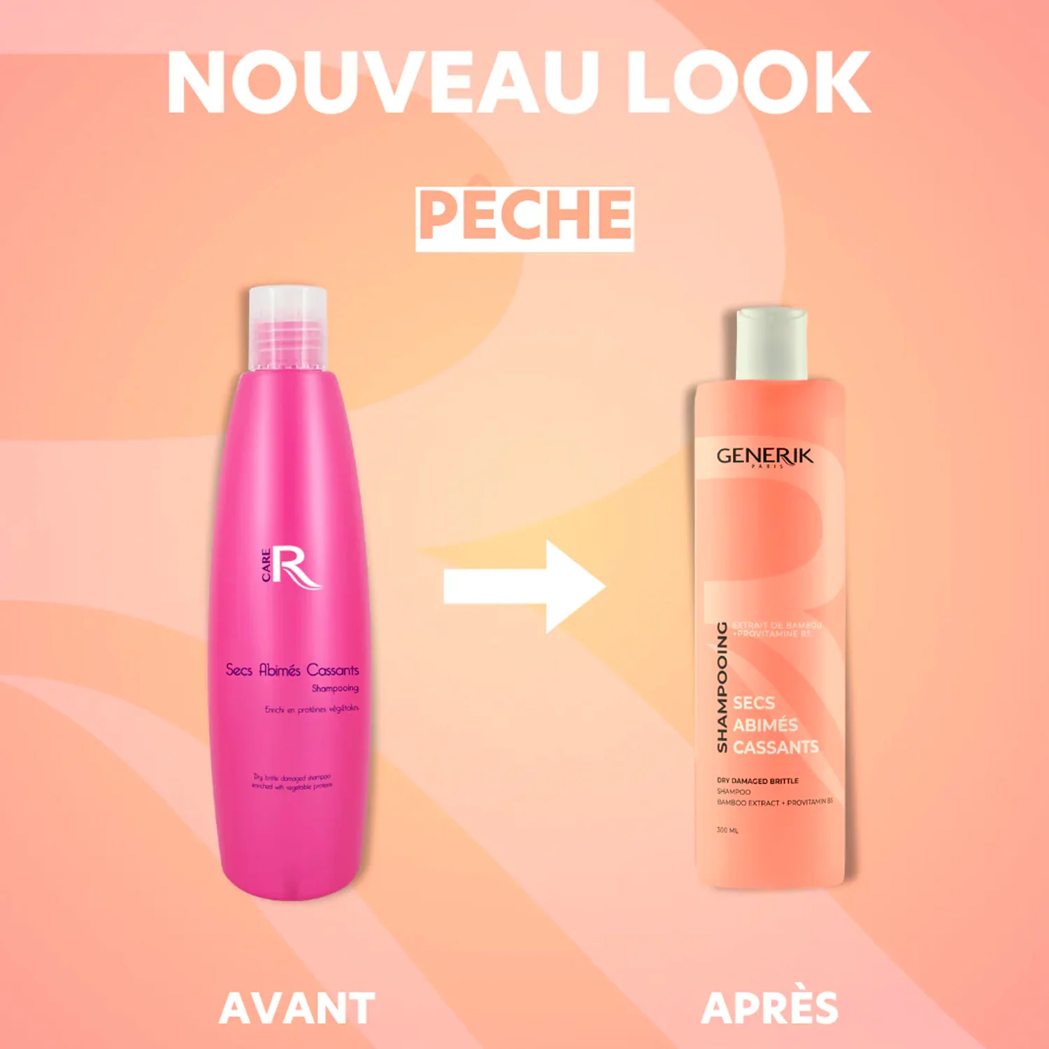 Shampoing Cheveux Secs/Abîmés/Cassants Generik - Image 2