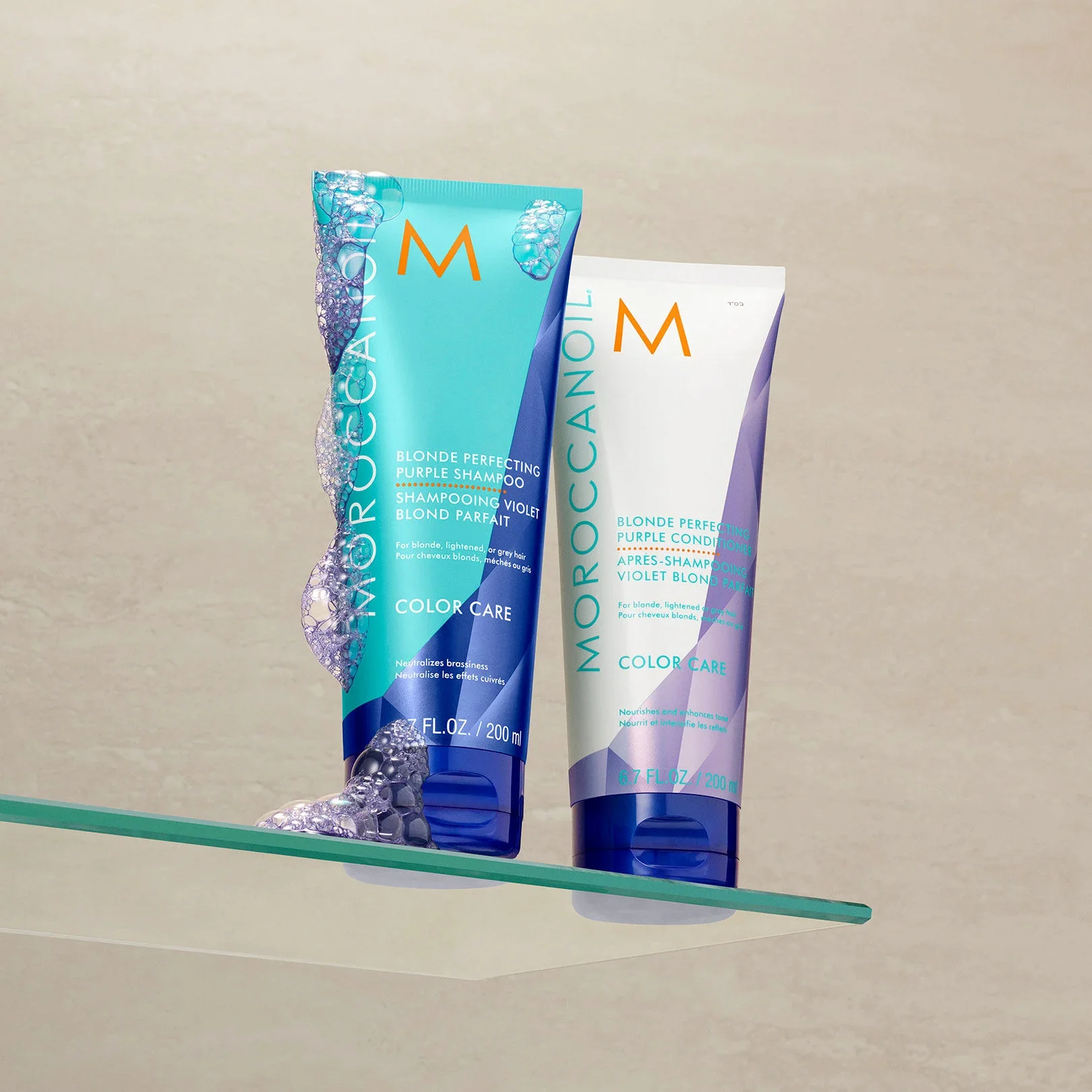 Shampoing Violet Blond Parfait Moroccanoil - Image 4