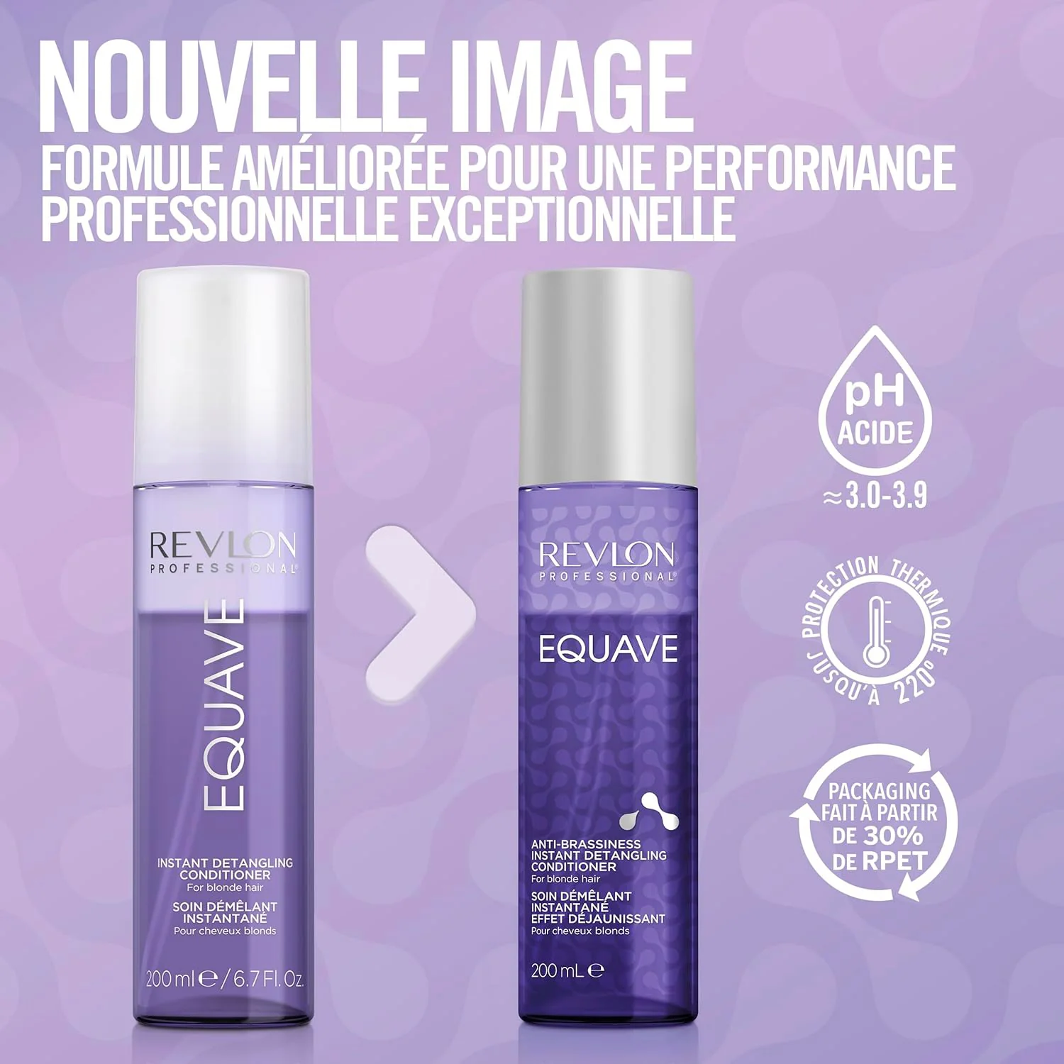 Soin DĂ©mĂȘlant Equave DĂ©jaunissant Blonde Revlon 200 ML - Image 2